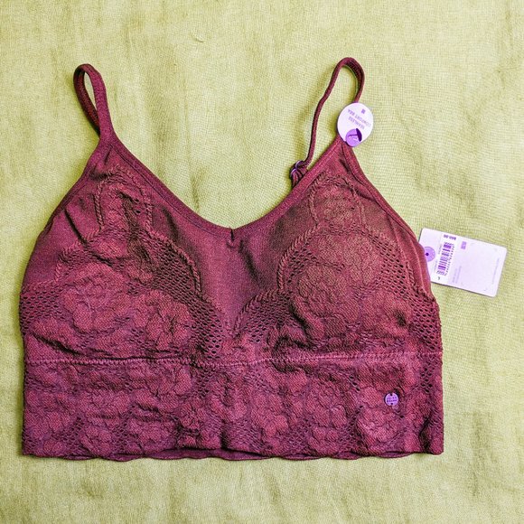 Lucky Brand Red Long Line Bra Size L - Picture 2 of 7